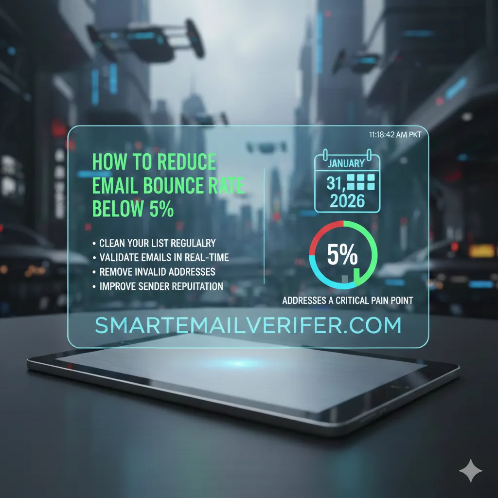 How to Reduce Email Bounce Rate Below 5%
